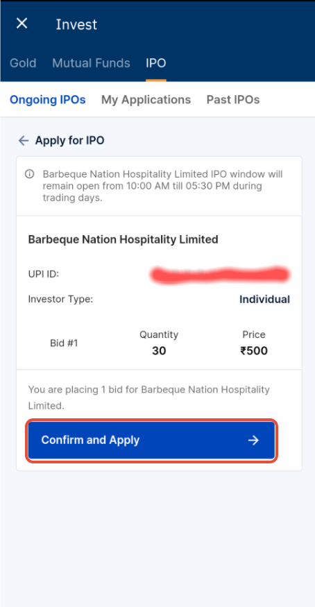 Upstox IPO Apply Hindi